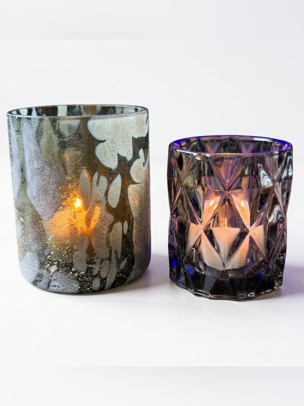 CB2 Set of 2 Tealight Holders